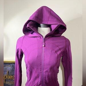 lululemon athletica Purple Hooded Jacket